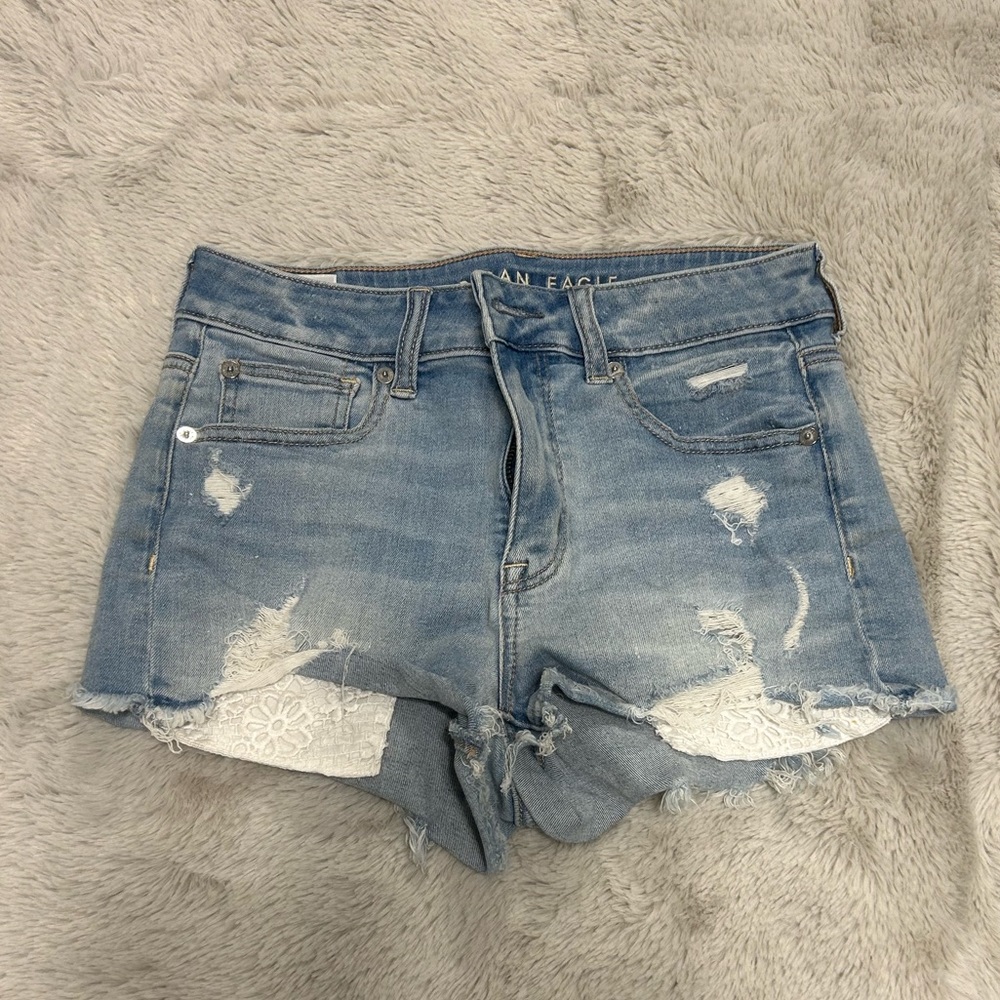 American Eagle Outfitters Hi-rise shortie. Size 4.